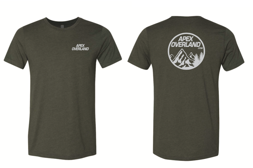 TShirt - Round Logo - Heather Military Green - Short Sleeve Unisex