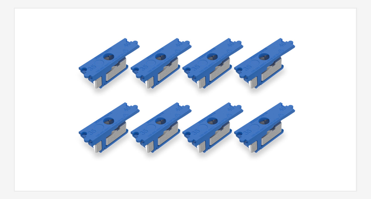 ZWIFLOC CHANNEL NUTS - 8 PACK 61046