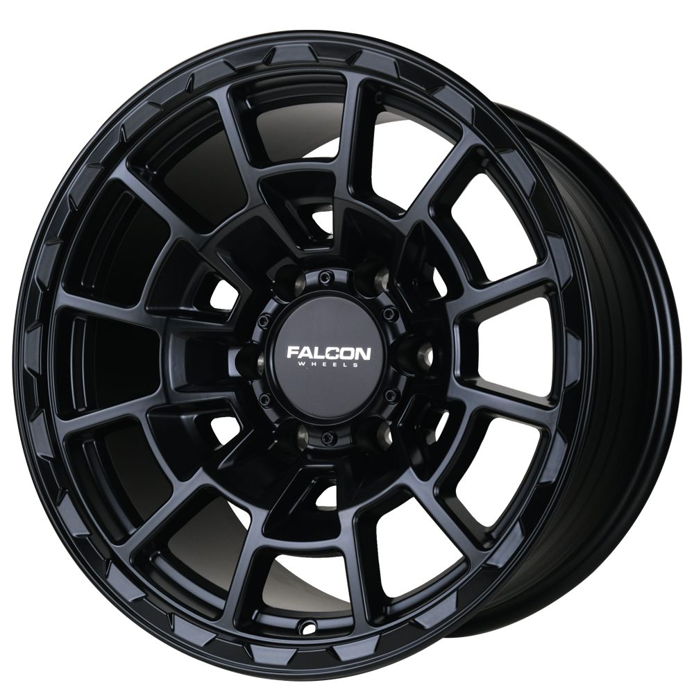 T4 Spyder - Matte Black 17x9