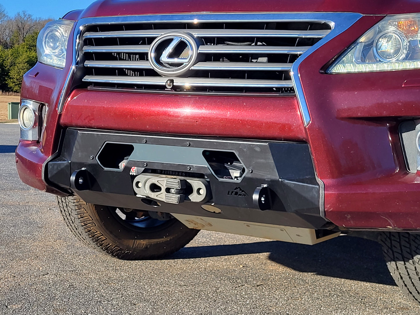 TrailSeries Front Winch Bumper - LX570 (2013-2015 Only)