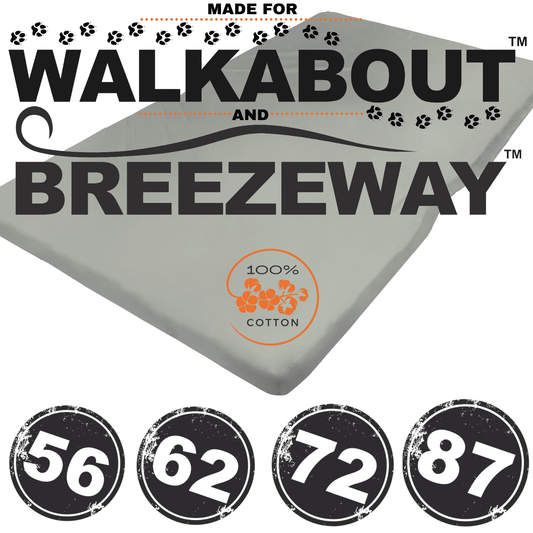 Soft-Shell Roof-Top Tent Mattress Fitted Sheet 100% Cotton | 72" Walkabout or Breezeway