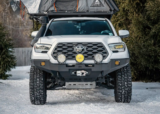 Hi-Lite Overland Toyota Tacoma Front Bumper 3rd Gen (2016-2023) [No Bull Bar]