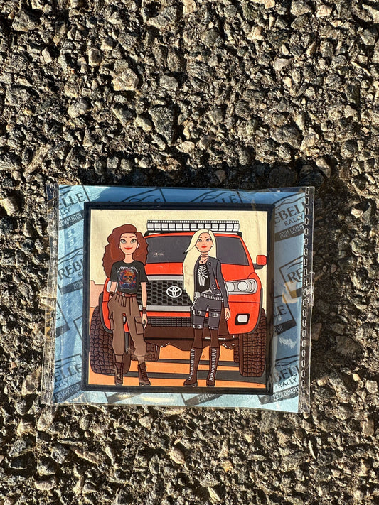 Jillian & Kathryn's Avatar PVC Patch