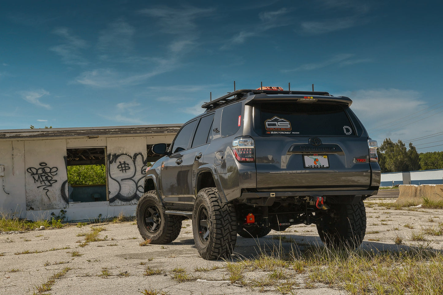 Overland Sector Atlas 17x9 -12 6x135/6x139.7mm 106.2mm Satin Black