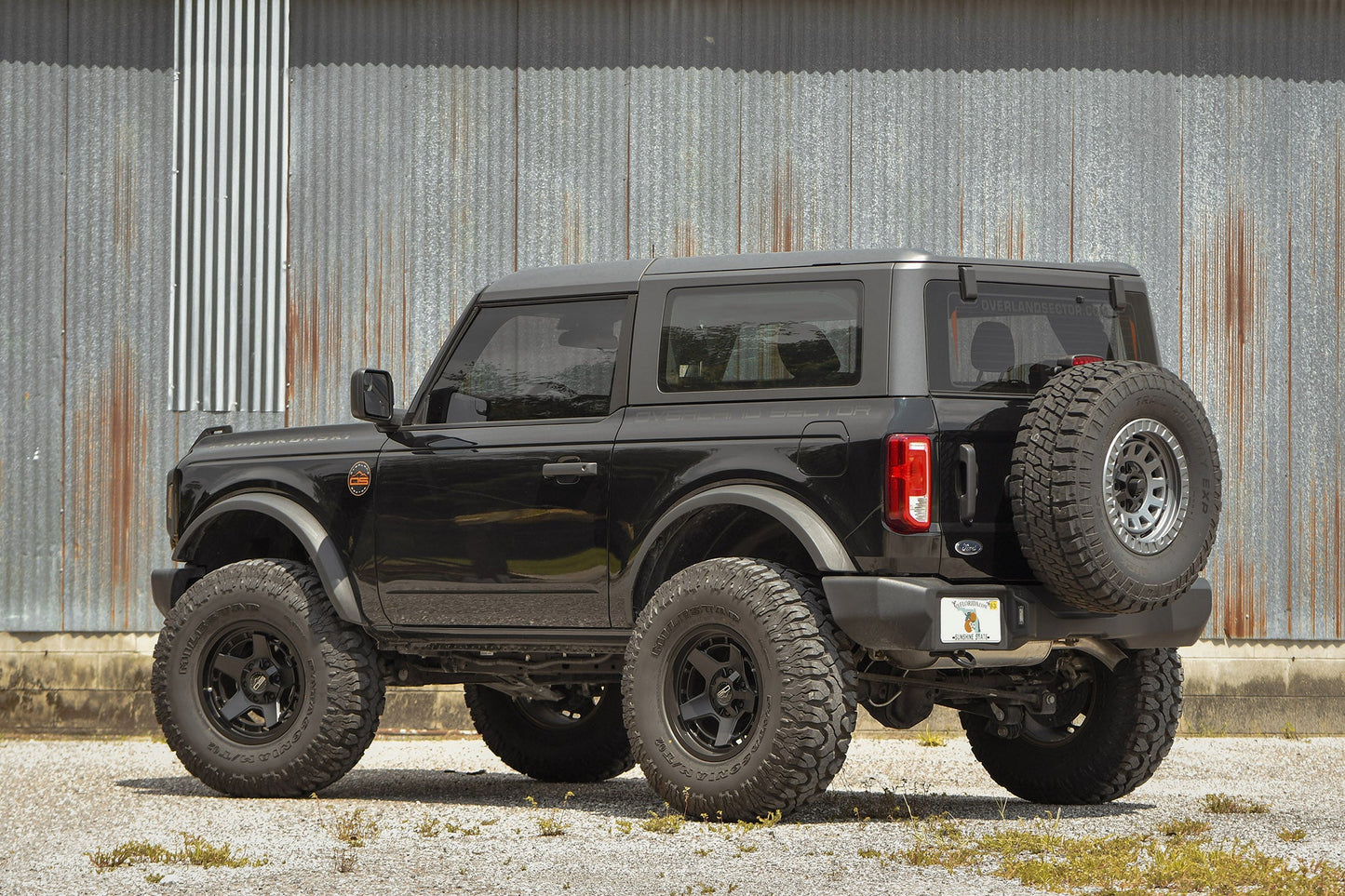 Overland Sector Atlas 17x9 -35 6x135/6x139.7mm 106.2mm Satin Black