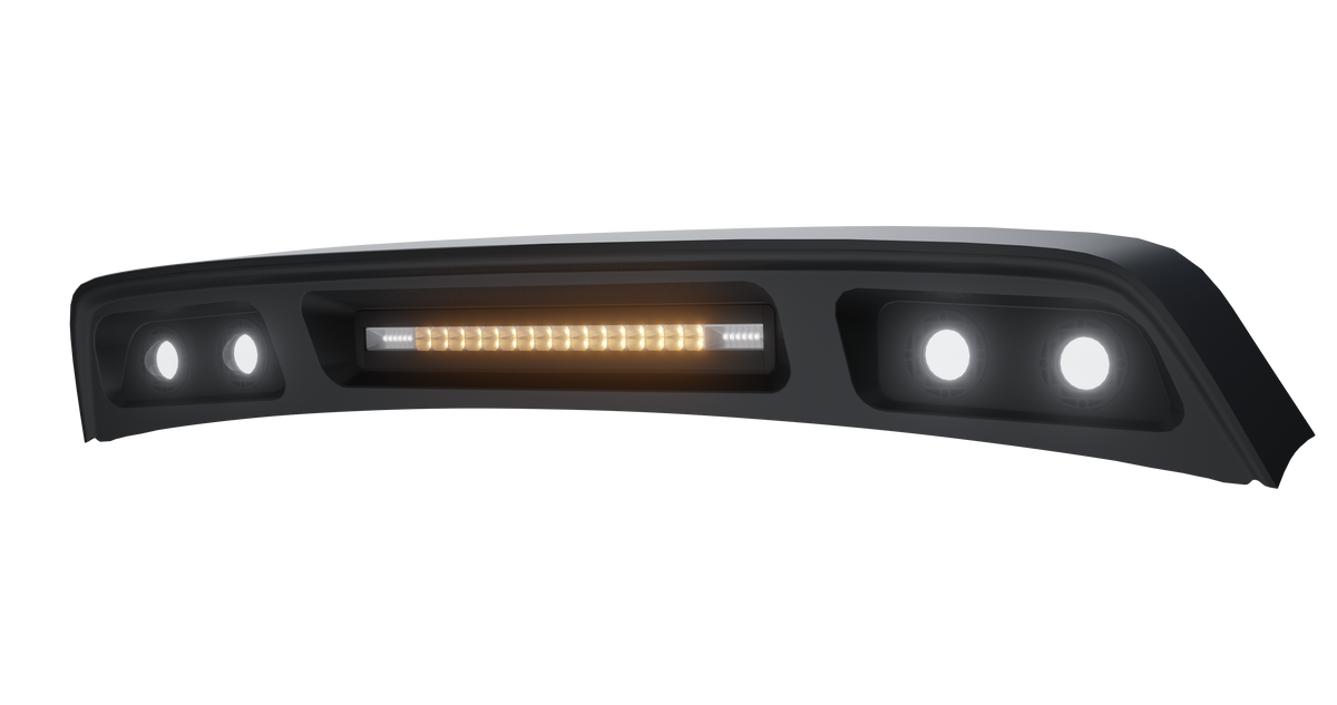 SOLARA Light Bar & Wind Deflector