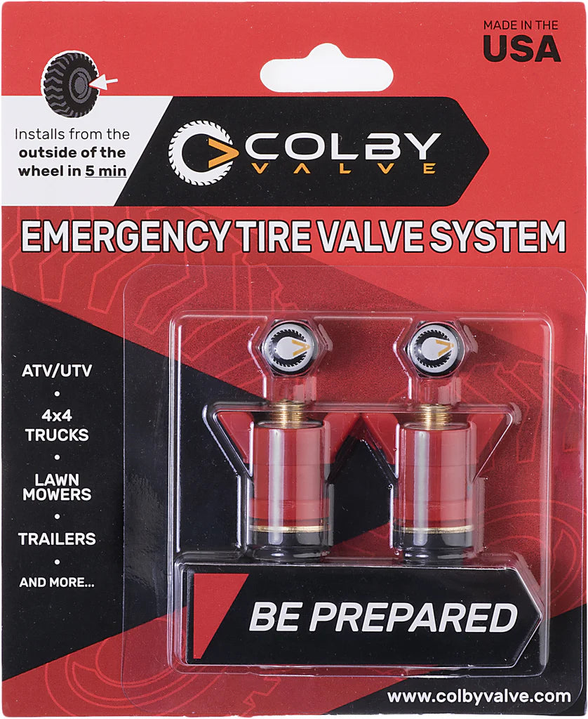 Emergency Tire Valve System 2-Pack