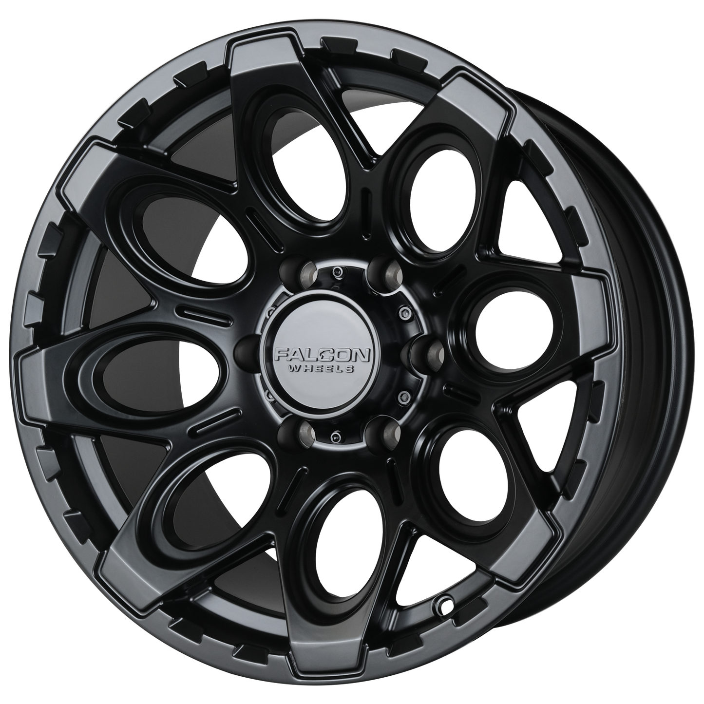T6 - Matte Black 17x9