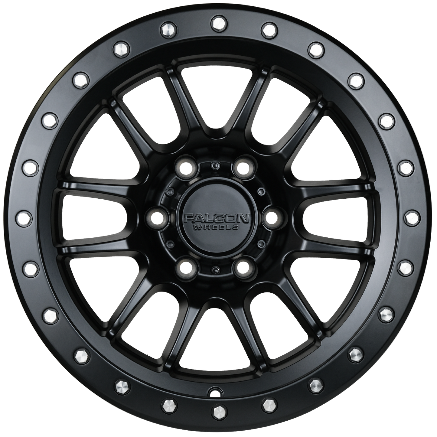 T7 - Matte Black 17x9