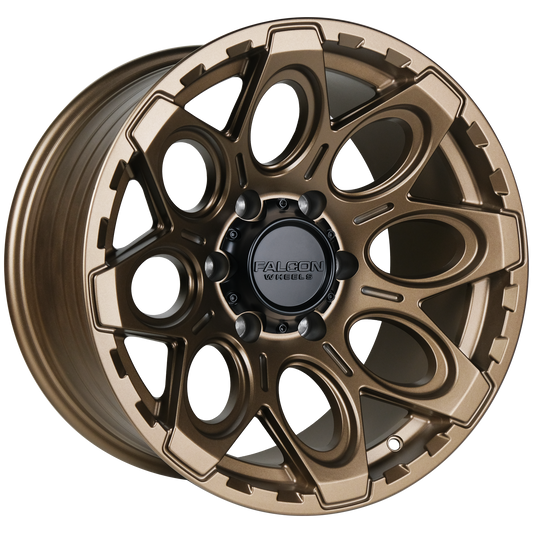T6 - Matte Bronze 17x9