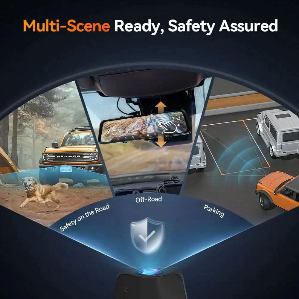 G900 TriPro Bumper Version 3 Channel Rearview Mirror