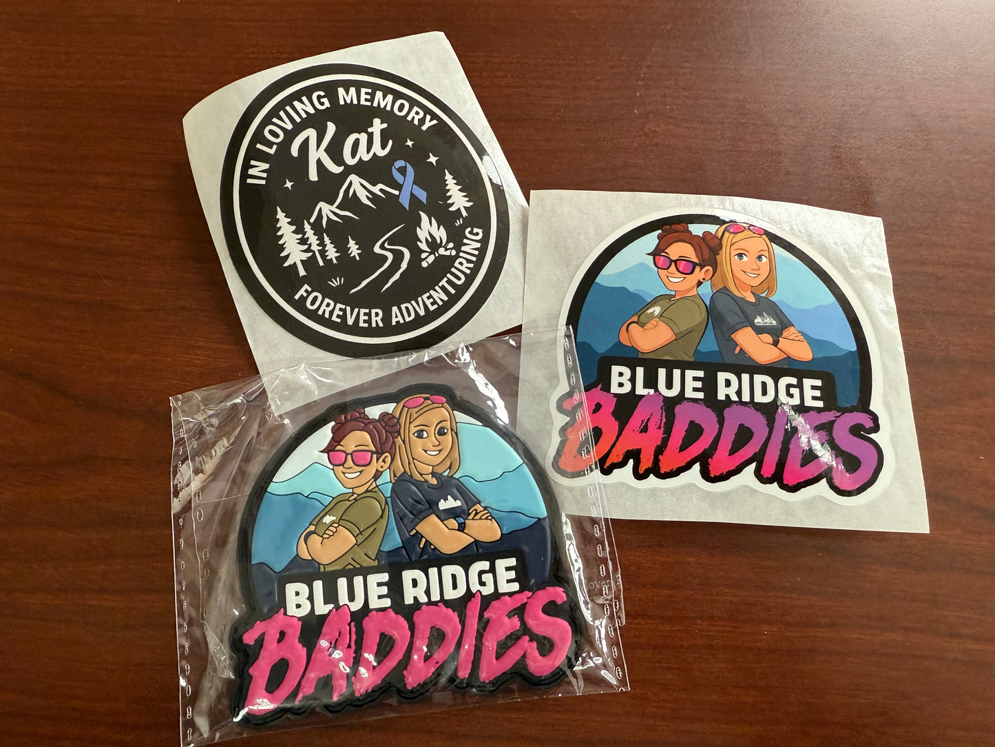 Blue Ridge Baddies Patch & Sticker