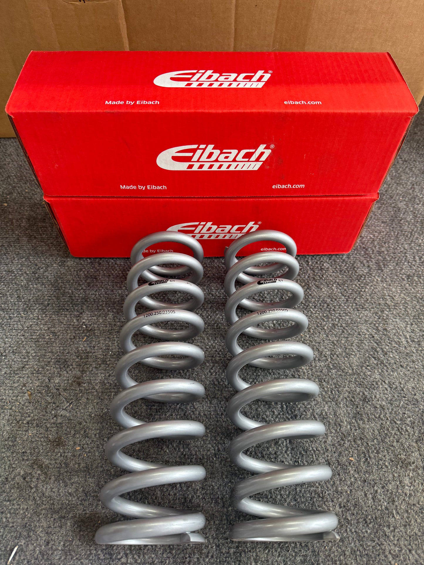 Scratch & Dent - Eibach Race Off-Road Spring Pair - Dia. 2.50 in | Len: 12.00 in | Rate: 350 lbs/in