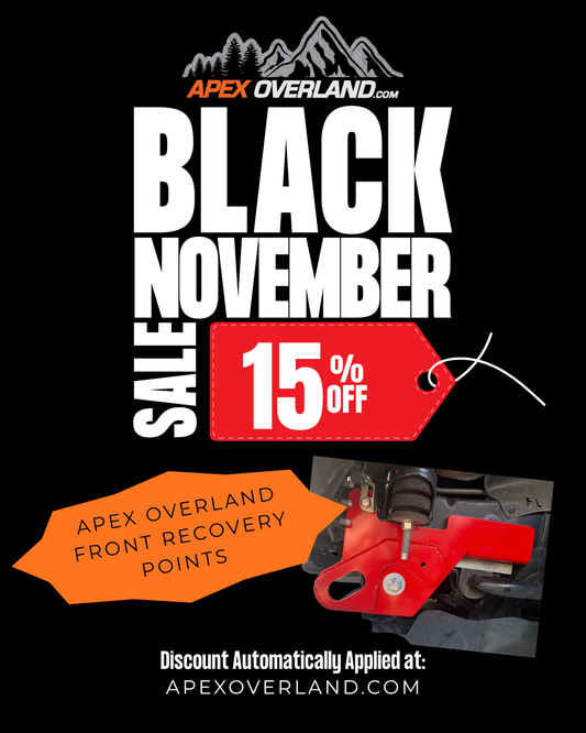 Apex Overland - Front Recovery Points - 03-24 4Runner/ FJ/GX470