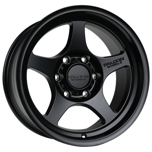 T2 - Matte Black 17x9