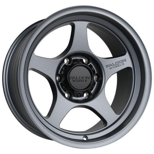 T2 - Matte Gunmetal 17x9
