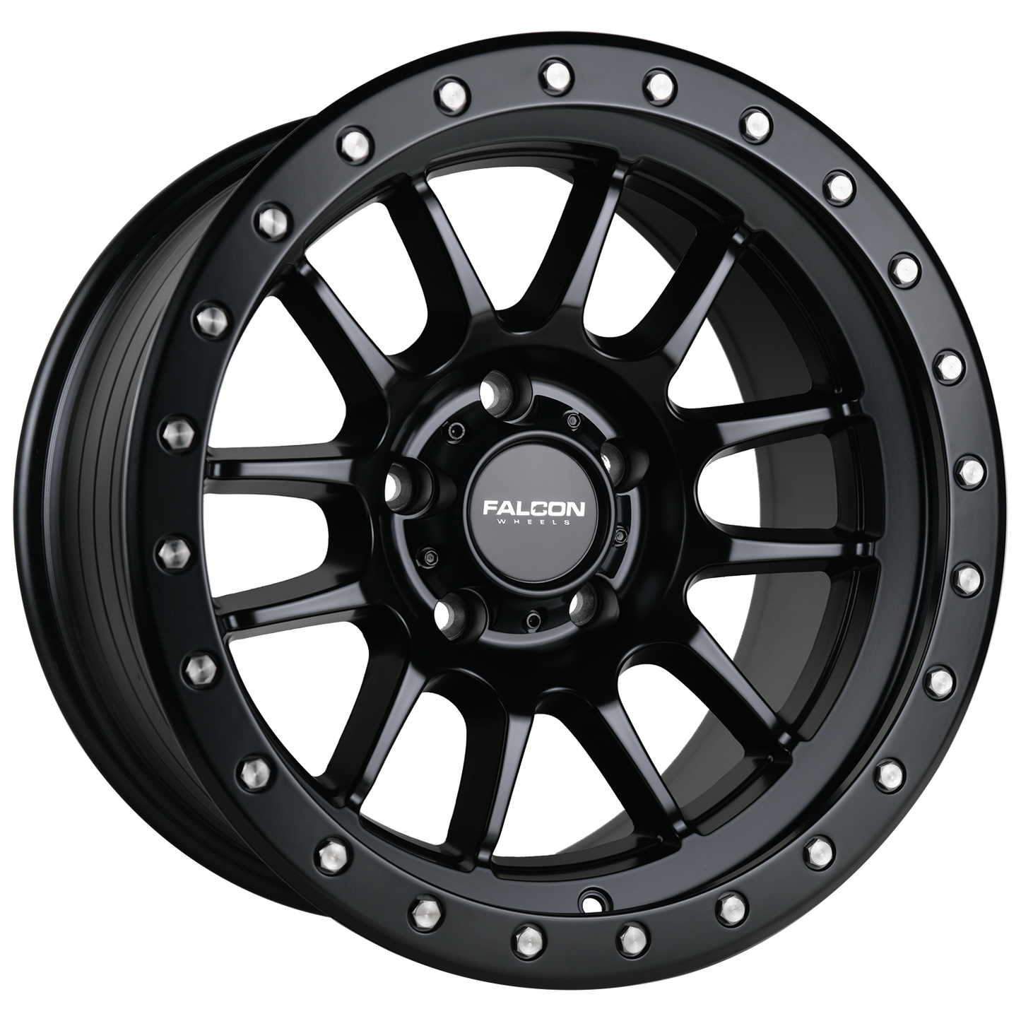 T7 - Matte Black 17x9