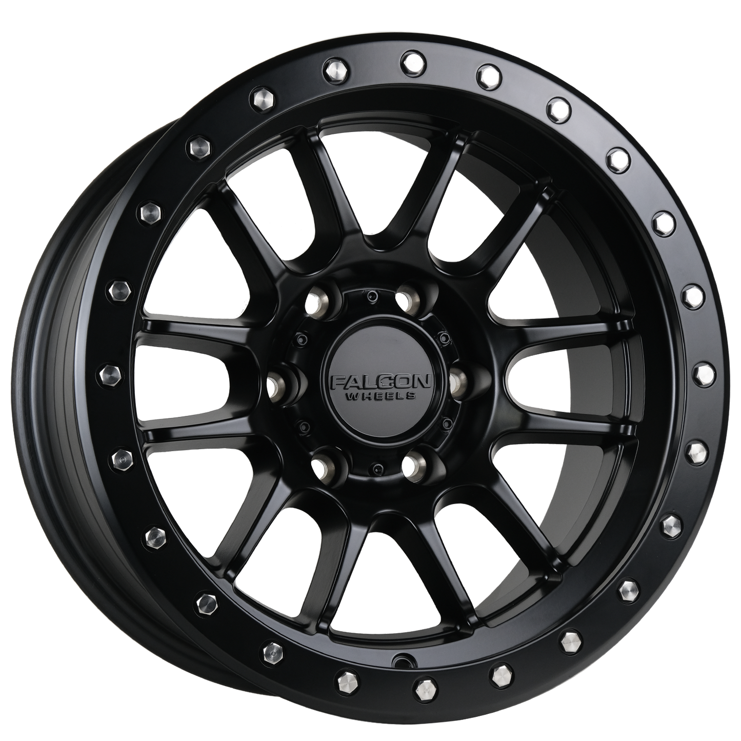 T7 - Matte Black 17x9