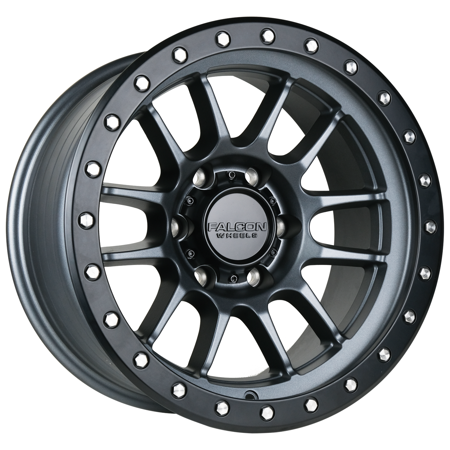 T7 - Matte Gunmetal 17x9