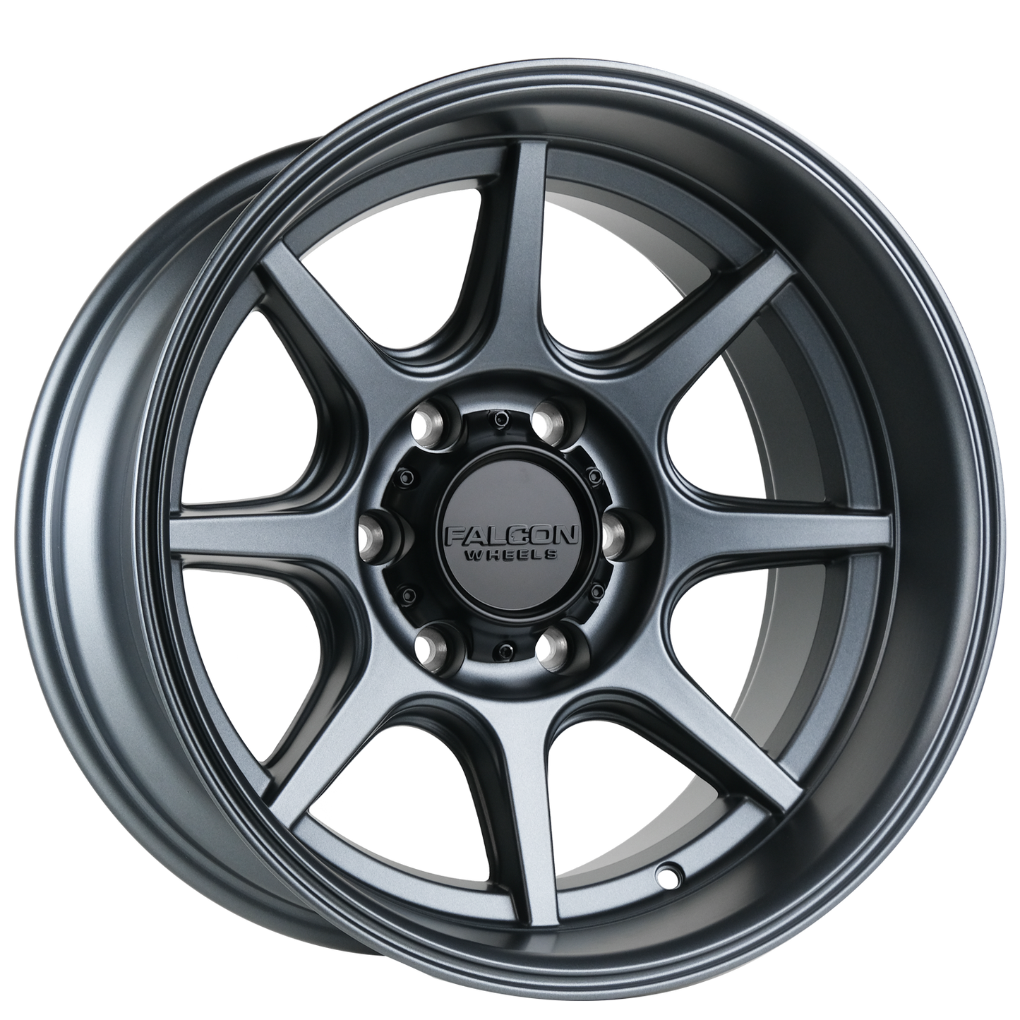 T8 "Seeker"- Matte Gunmetal 17x9