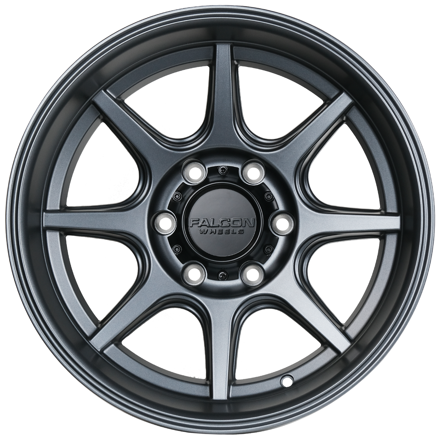 T8 "Seeker"- Matte Gunmetal 17x9