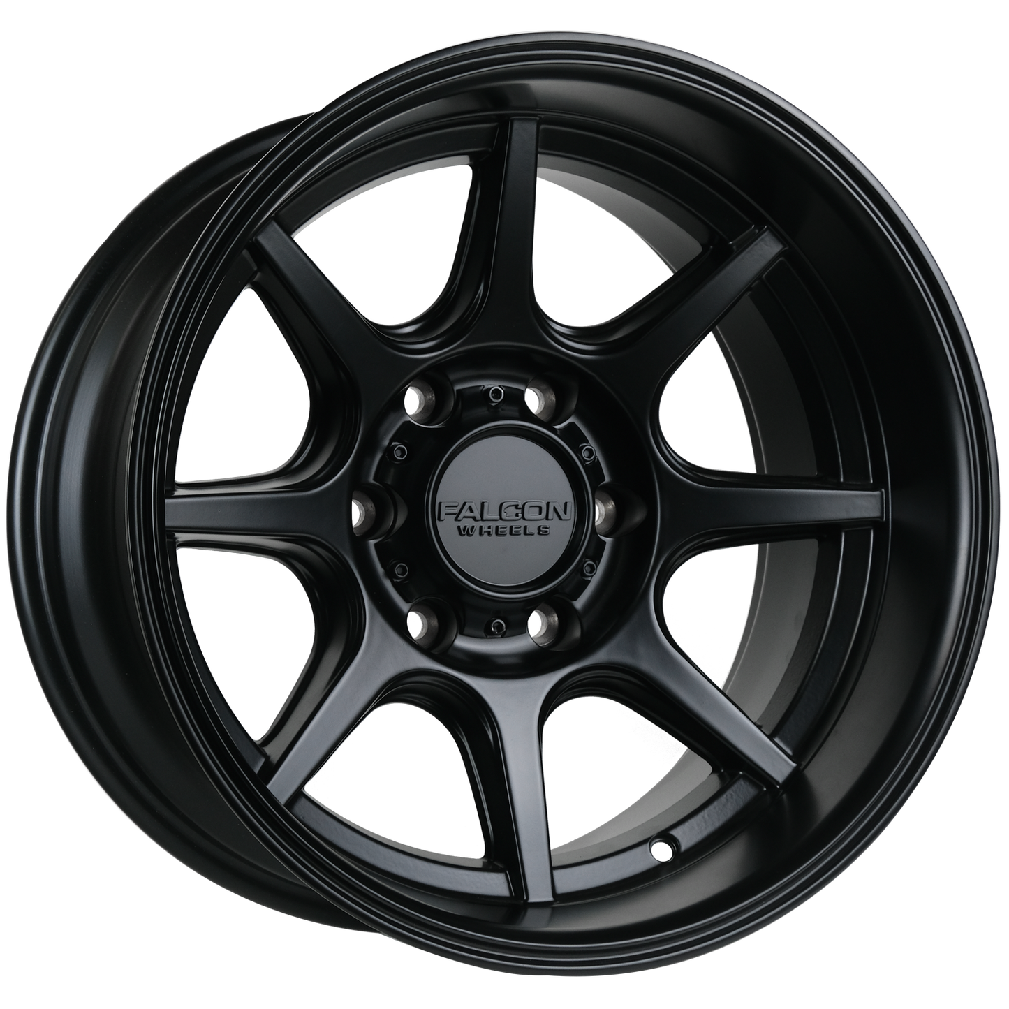 T8 "Seeker"- Matte Black 17x9