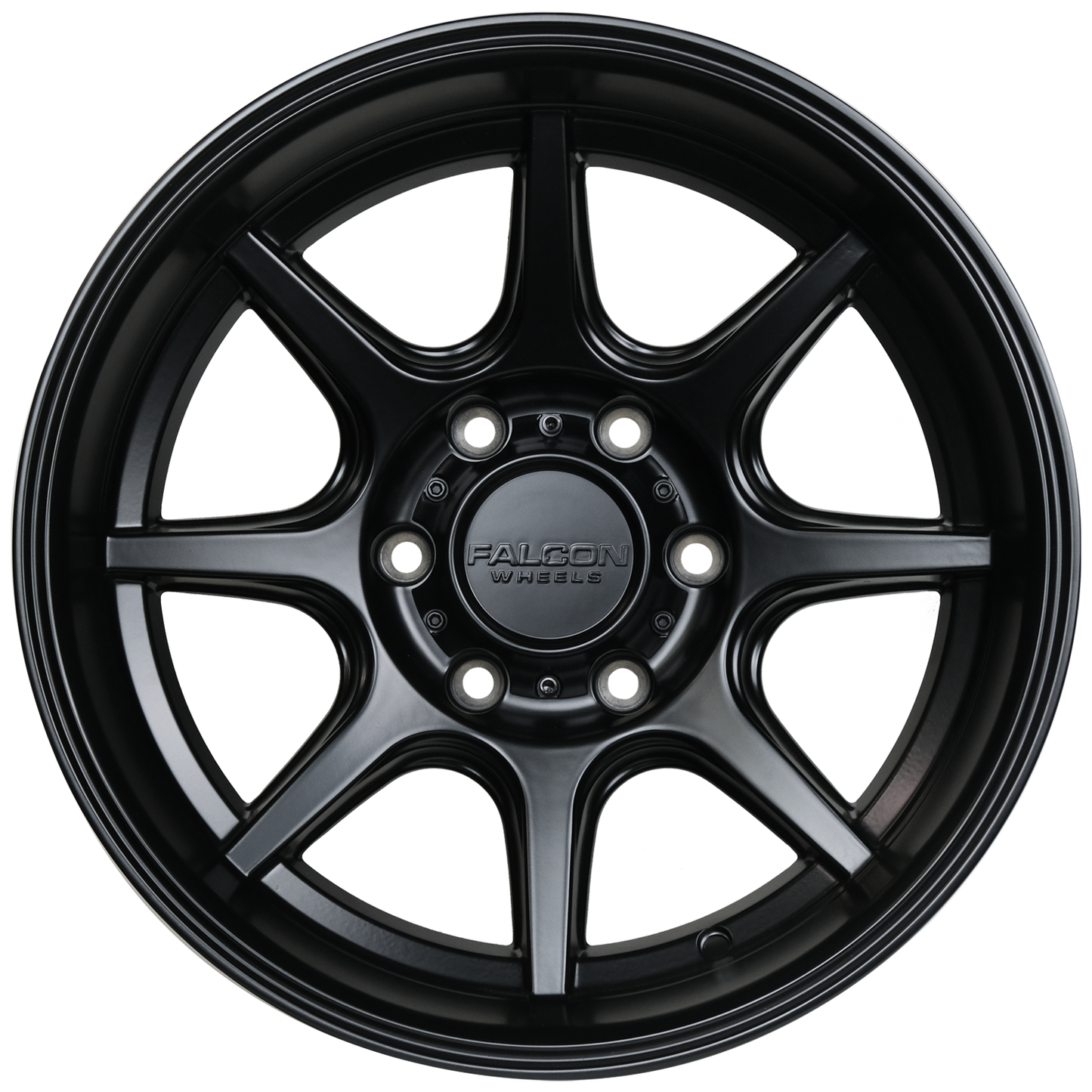 T8 "Seeker"- Matte Black 17x9