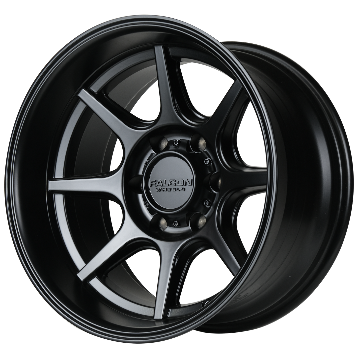 T8 "Seeker"- Matte Black 17x9