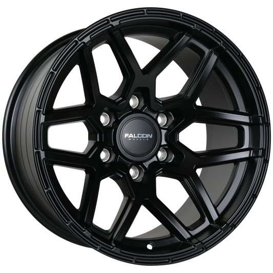T9 Atlas - Matte Black 17x9
