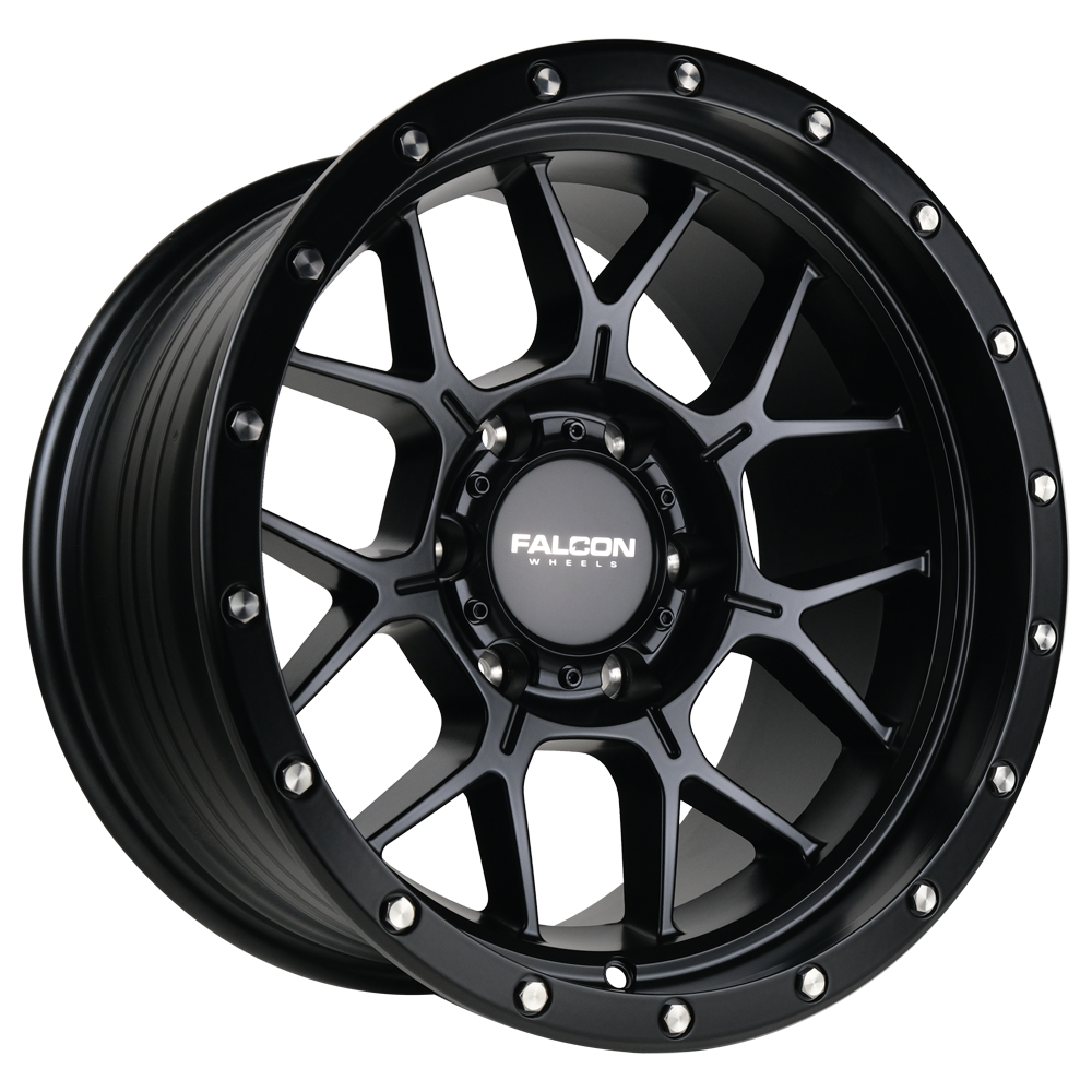 TX - Titan Matte Black 17x9