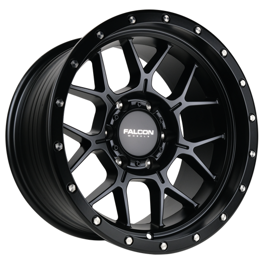 TX - Titan Matte Black 17x9