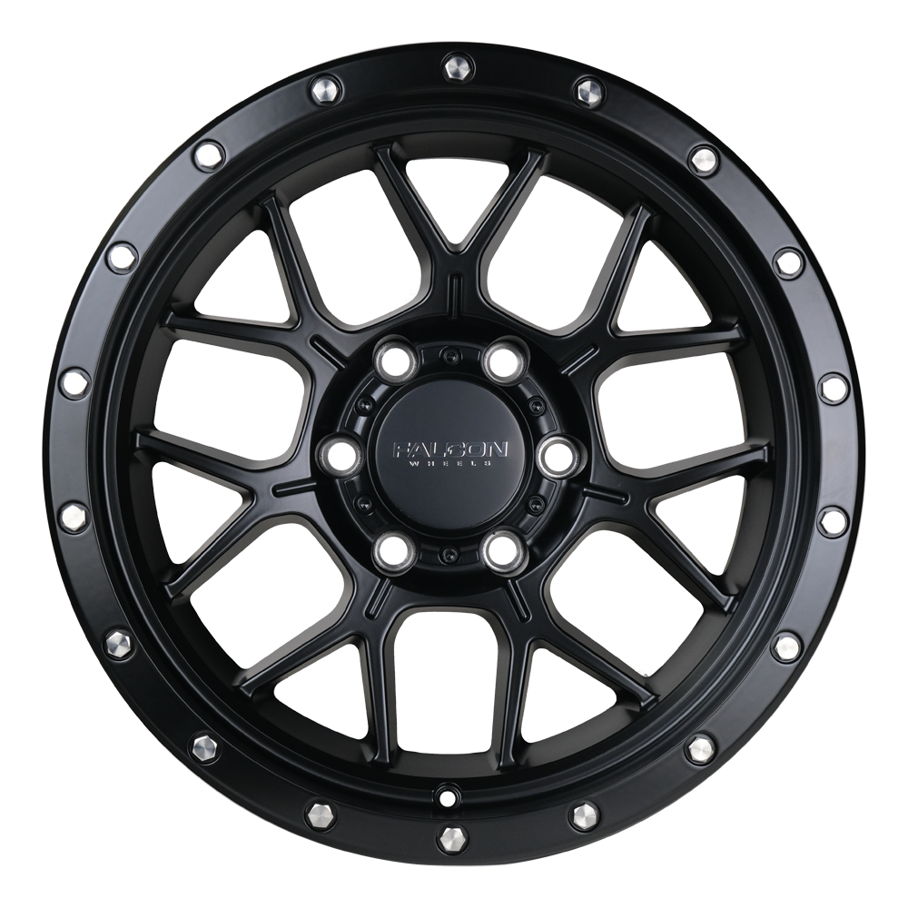 TX - Titan Matte Black 17x9