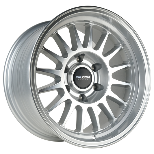 TX2 - Stratos Silver w/Machine Face 17x9