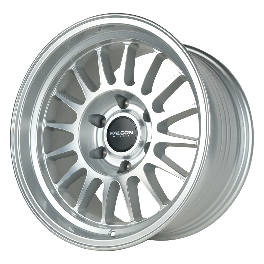 TX2 - Stratos Silver w/Machine Face 17x9