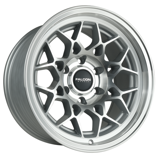 TX3 - EVO Silver w/Machine Face 17x9