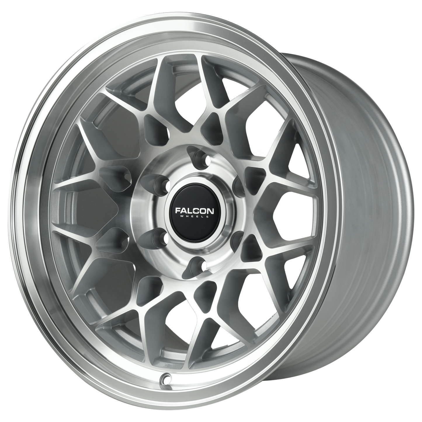 TX3 - EVO Silver w/Machine Face 17x9