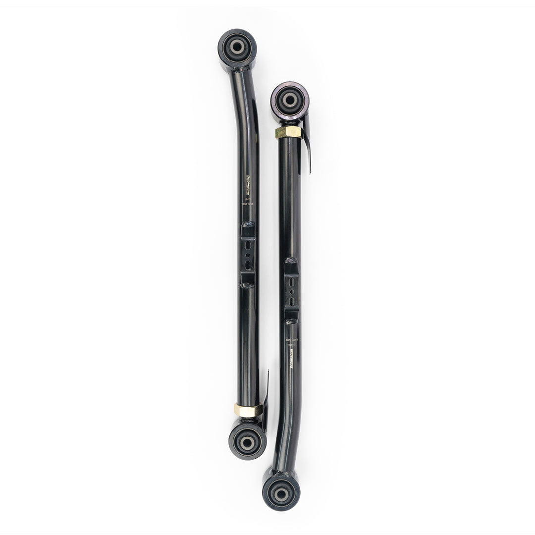 DOBINSONS REAR ADJUSTABLE TUBULAR STEEL SERIES LOWER TRAILING ARMS (PAIR)