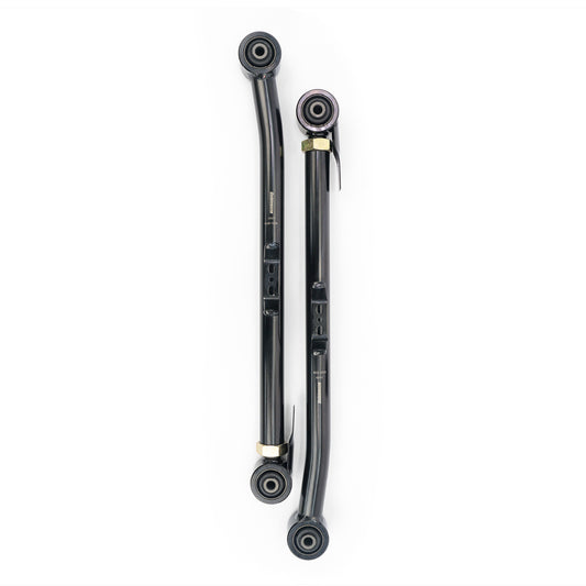 DOBINSONS REAR ADJUSTABLE TUBULAR STEEL SERIES LOWER TRAILING ARMS (PAIR)