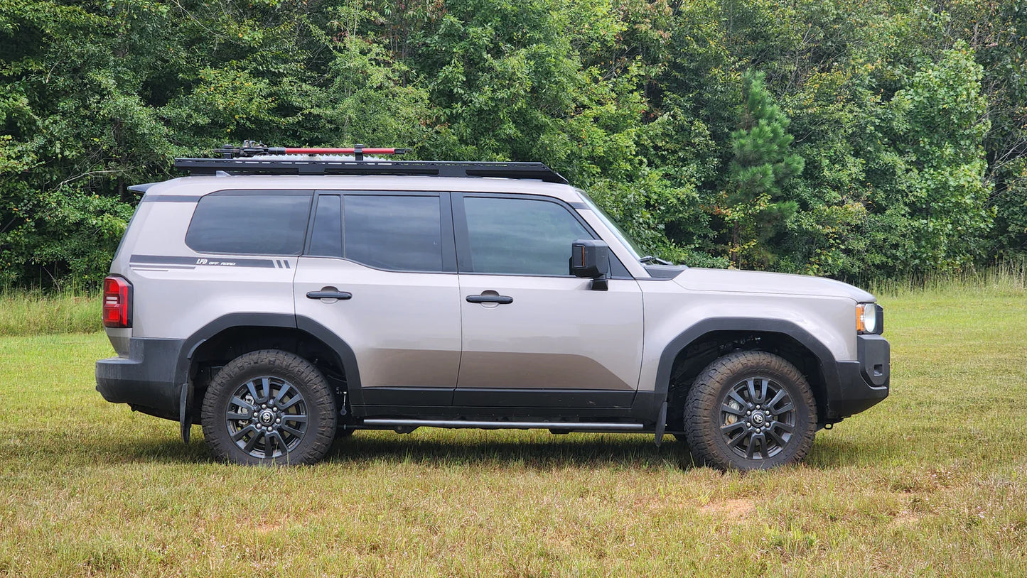 Ruggedized Aluminum Low Profile Rack - 250 Series Land Cruiser (2024+ LC250