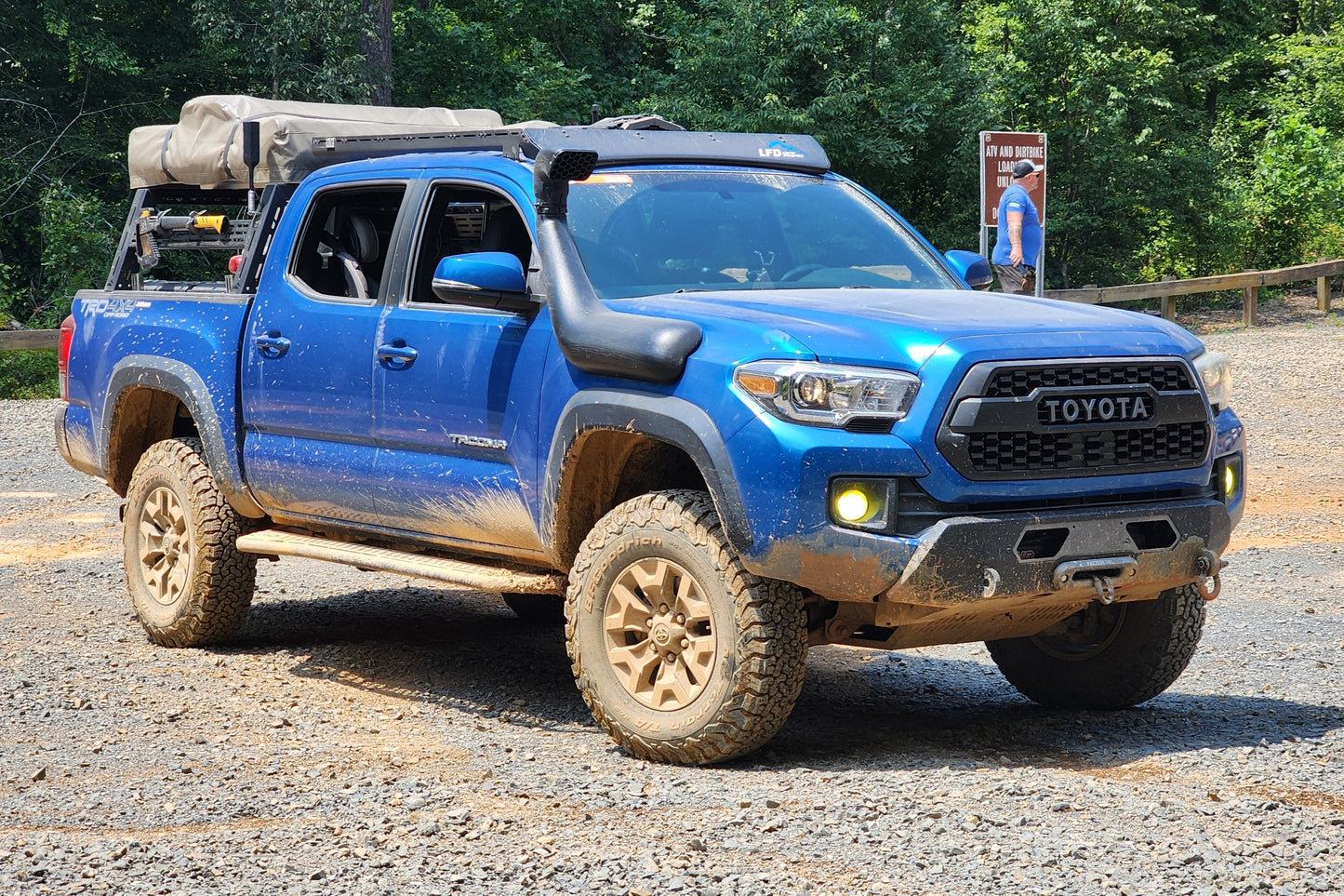TrailSeries Front Winch Bumper - 3rd Gen Tacoma (2016-2023)