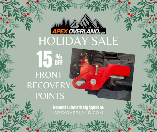 Apex Overland - Front Recovery Points - 03-24 4Runner/ FJ/GX470