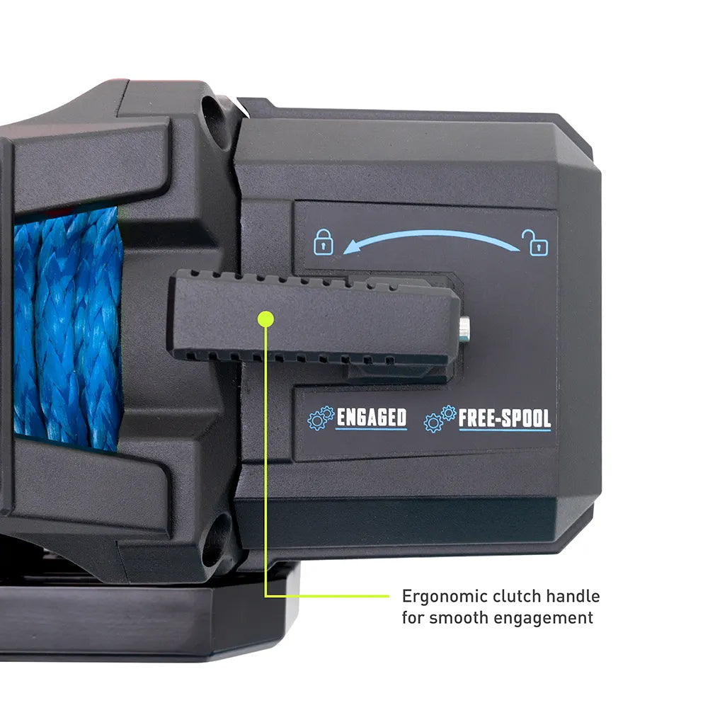 10K Electric Winch with Synthetic Rope (Rope Color Options!)