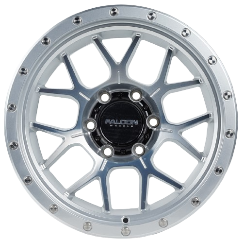 TX - Titan Silver W/ Machine Face 17x9