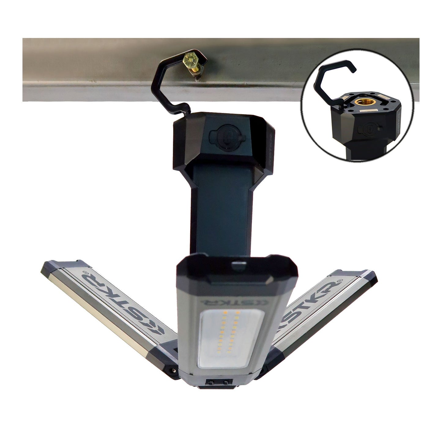 TRi-Mobile Work Light with Tripod -  Portable Rechargeable Shoplight